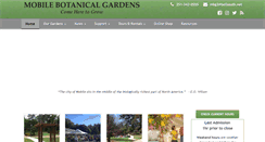 Desktop Screenshot of mobilebotanicalgardens.org